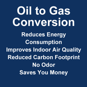 oil to gas conversion benefits