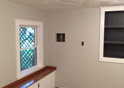 Finished room waiting for Mr Slim install